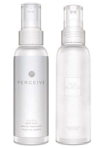 Perceive ve Pur Blanca Kadın Vücut Spreyi 100 ml İkili Set
