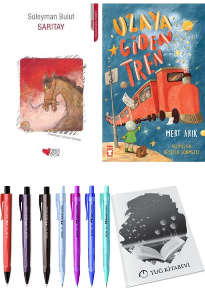 Uzaya Giden Tren ve Sarıtay 2'li Set + Hediyeli