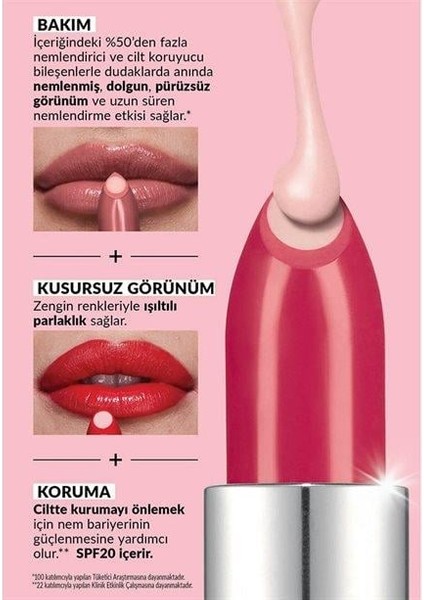 Hydramatic Işıltılı Ruj Coral modelleri