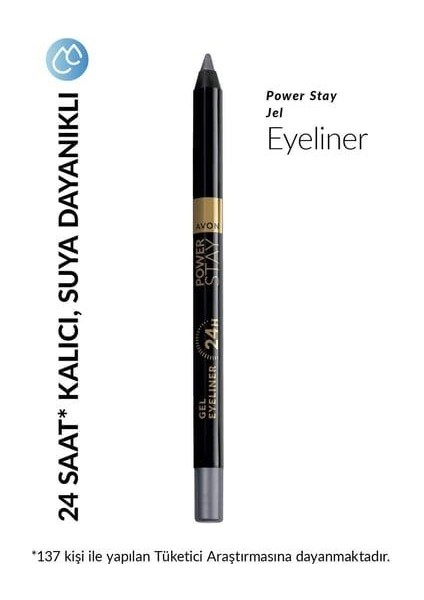 Power Stay Jel Eyeliner - Steel