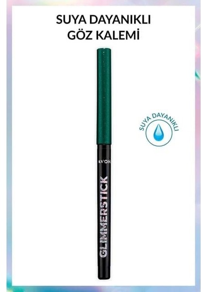 Ultra Colour Glimmersticks Pırıltılı Asansörlü Göz Kalemi Emerald Glow