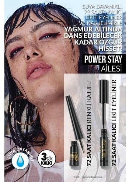 Power Stay Uzun Süre Kalıcı Likit Eyeliner- Chocolate Brown