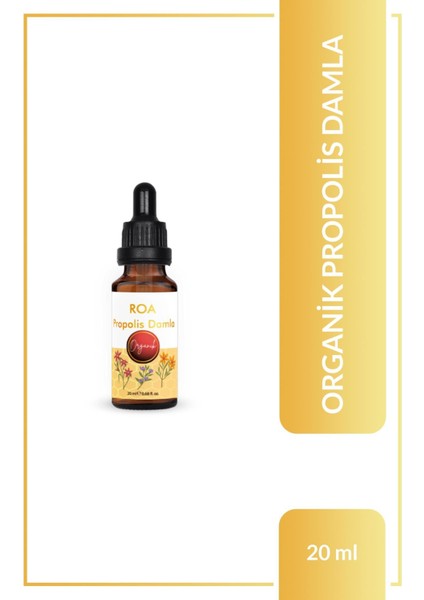 Organik Propolis Damla 20 Ml