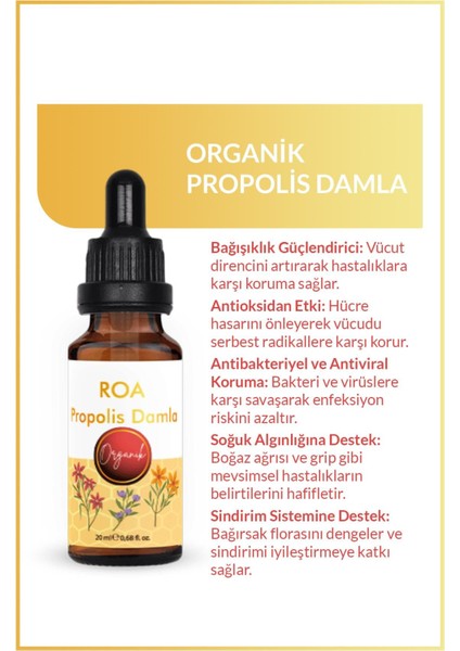 Organik Propolis Damla 20 Ml modelleri
