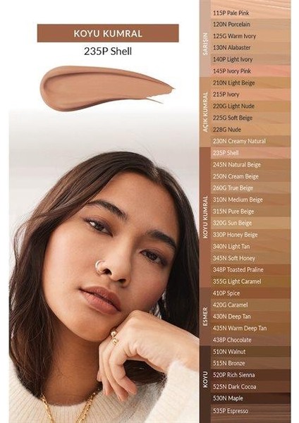 Power Stay Mat Fondöten 30ml. 410P Spice
