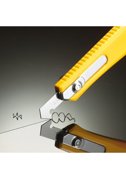 : Sert Plaka Levhaları Kesebilen Özel Maket Bıçağı & 2 Bıçak Yedeği (Küçük Boy) fırsatları