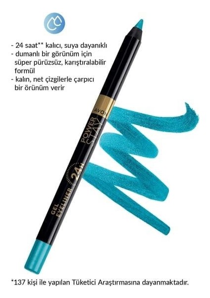 Power Stay Jel Eyeliner Tropical Teal