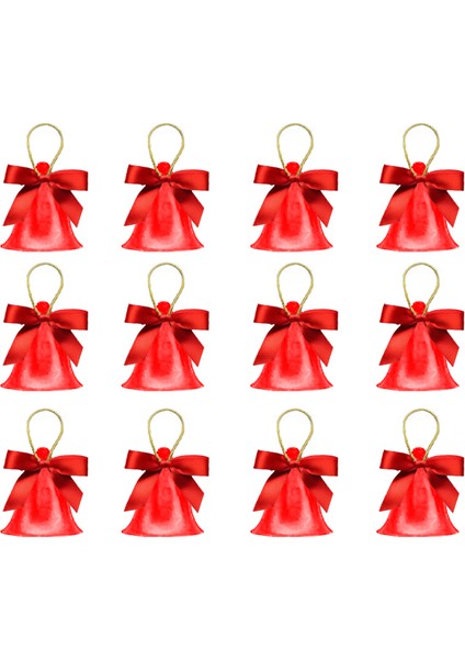 Yılbaşı Ağaç Süsü Süslü Çan 12LI fiyatları