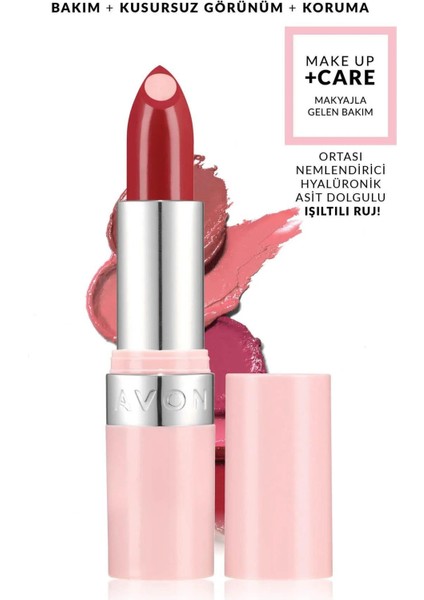 Hydramatic Işıltılı Ruj - Scarlet