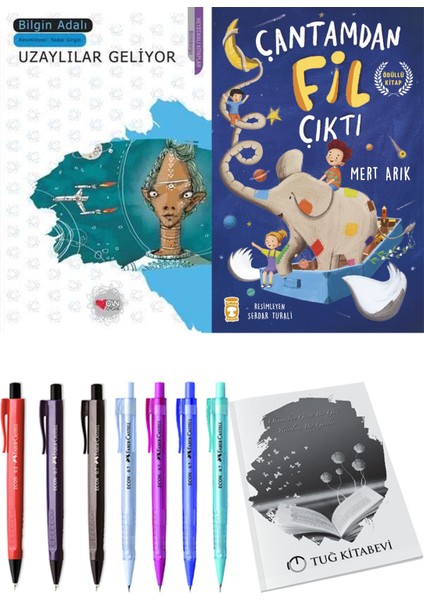 Çantamdan Fil Çıktı ve Uzaylılar Geliyor 2'li Set + Hediyeli