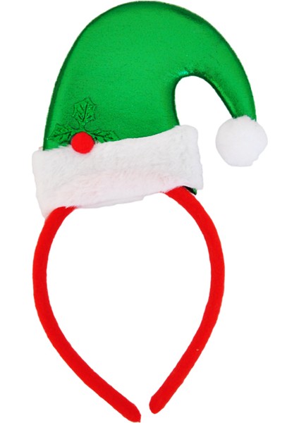 Yılbaşı Şapkalı Taç Yeşil