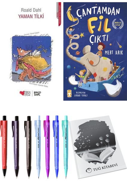 Çantamdan Fil Çıktı ve Yaman Tilki 2'li Set + Hediyeli