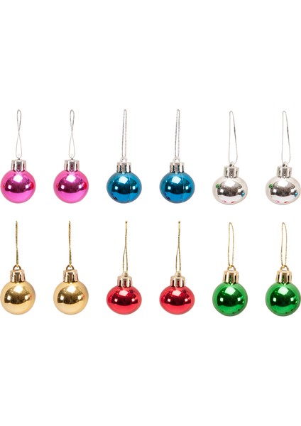 Ağaç Süsleme Topları 12LI 3cm