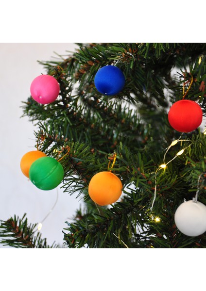 Ağaç Süsleme Topları 12LI 3cm