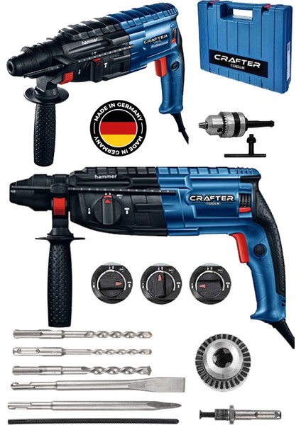 Çelik Şanzıman Kırıcı Delici - Darbeli Matkap 2-28 mm Hilti 6 - 6,5 Kg Elektrikli
