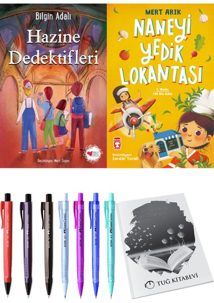 Naneyi Yedik Lokantası ve Hazine Dedektifleri 2'li Set + Hediyeli