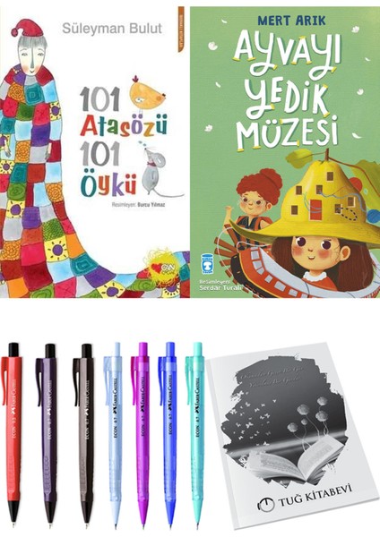 Ayvayı Yedik Müzesi ve 101 Atasözü 101 Öykü Süleyman Bulut 2'li Set + Hediyeli