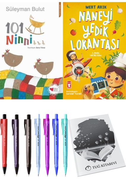 Naneyi Yedik Lokantası ve 101 Ninni Süleyman Bulut 2'li Set + Hediyeli