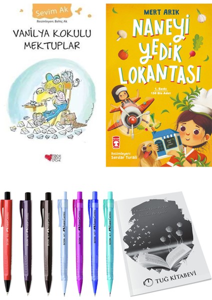 Naneyi Yedik Lokantası ve Vanilya Kokulu Mektuplar 2'li Set + Hediyeli