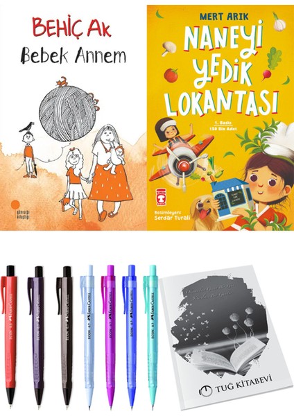 Naneyi Yedik Lokantası ve Bebek Annem 2'li Set + Hediyeli