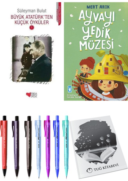 Ayvayı Yedik Müzesi ve Büyük Atatürk'ten Küçük Öyküler 1 2'li Set + Hediyeli