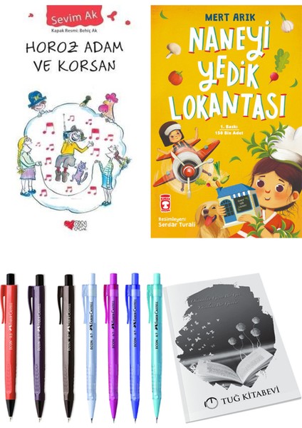 Naneyi Yedik Lokantası ve Horoz Adam ve Korsan 2'li Set + Hediyeli