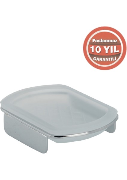 Paslanmaz Pirinç Milano Set Üstü Sabunluk