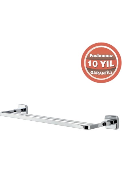 Paslanmaz Pirinç Milano 2’li Uzun Havluluk 50CM