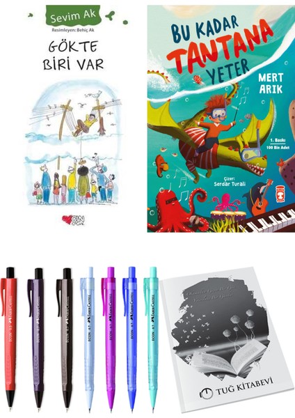 Bu Kadar Tantana Yeter ve Gökte Biri Var 2'li Set + Hediyeli