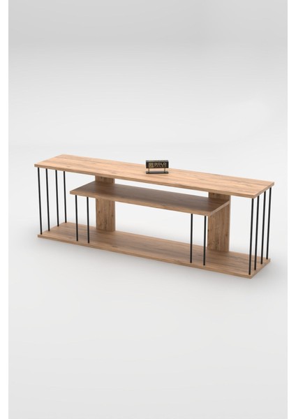 TV SEHPASI TV ÜNİTESİ RAFLI 140 CM GZD PLUS ATLANTİK ÇAM