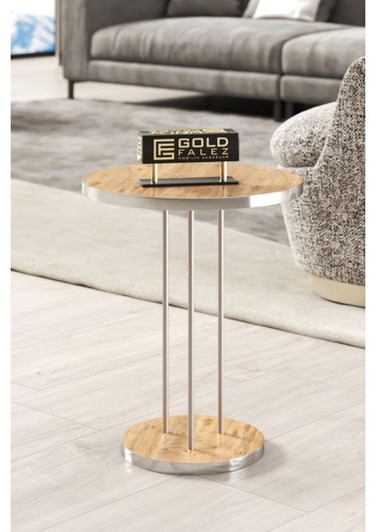 Orta Sehpa ve Zigon Sehpa Terra Set Gümüş Ceviz indirimleri