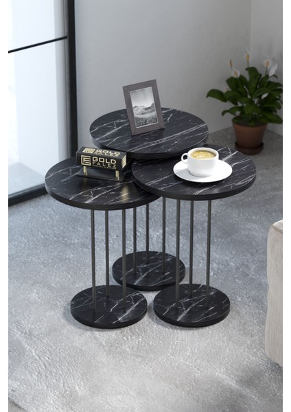 Orta Sehpa ve Zigon Sehpa Terra Set Bendir modelleri