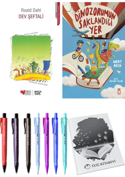 Dinazorumun Saklandığı Yer ve Dev Şeftali 2'li Set + Hediyeli