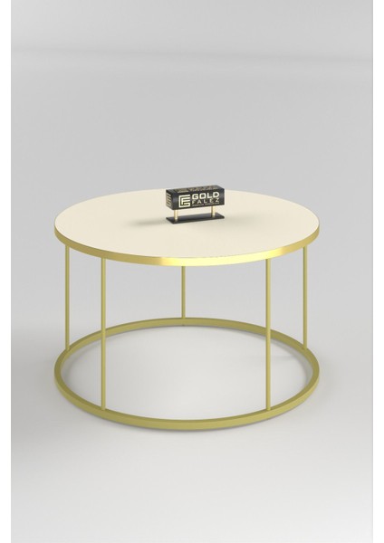 Orta Sehpa Terra Lüx Gold Krem
