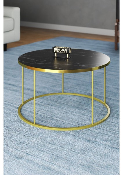 Orta Sehpa ve Zigon Sehpa Terra Set Gold Bendir fırsatları