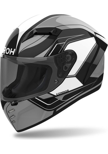 Aıroh Connor Dunk Black Gloss Kask