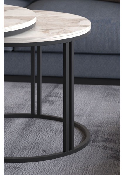 Orta Sehpa Zigon Sehpa Yan Sehpa 3 Lü Set Dolunay Efes fiyatları