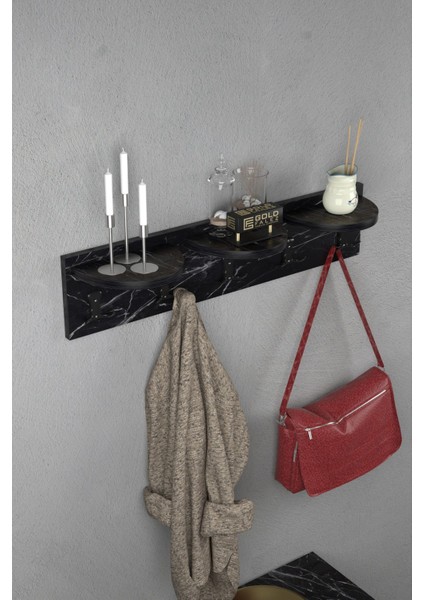 Askılık Duvar Elbise Askılığı Portmanto Bendir 80 Cm