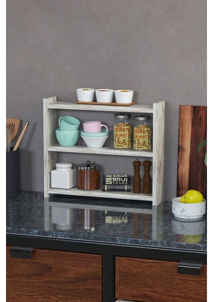 Mutfak Rafı Tezgah Üstü Organizer Efes modelleri