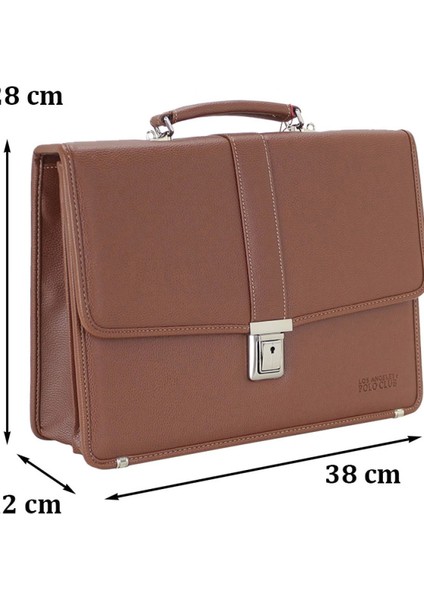 Taba Vintage Klasik Tarz A4 Kağıt Uyumlu Evrak Çantası fırsatları