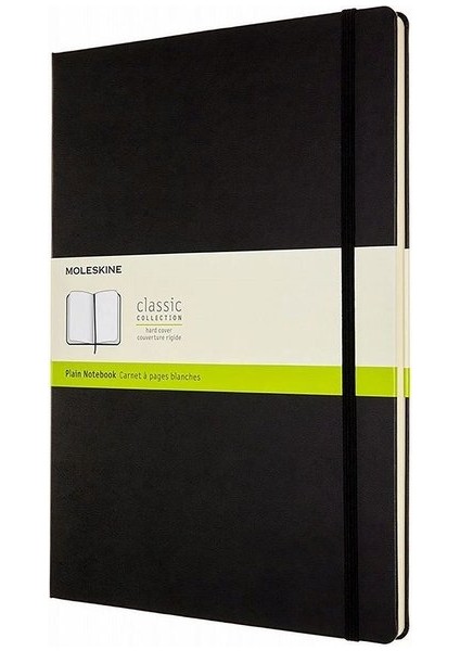 Notebook A4 Pla Blk Hard