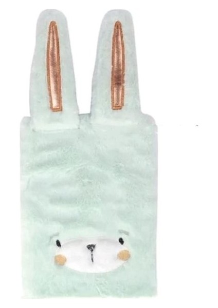 A5 Peluş Turkuvaz Tavşanlı Defter