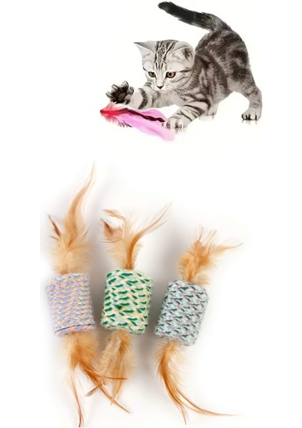 Tüylü Evcil Hayvan Oyuncağı Kedi Köpek Tırmalama Oyuncağı