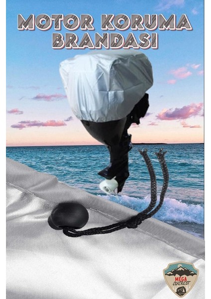 Dıştan Takma Motor Uyumlu Tekne Kayık Sandal Koruma Brandası Örtüsü fiyatları