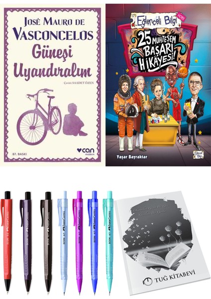 25 Muhteşem Başarı Hikayesi ve Güneşi Uyandıralım 2'li Set + Hediyeli