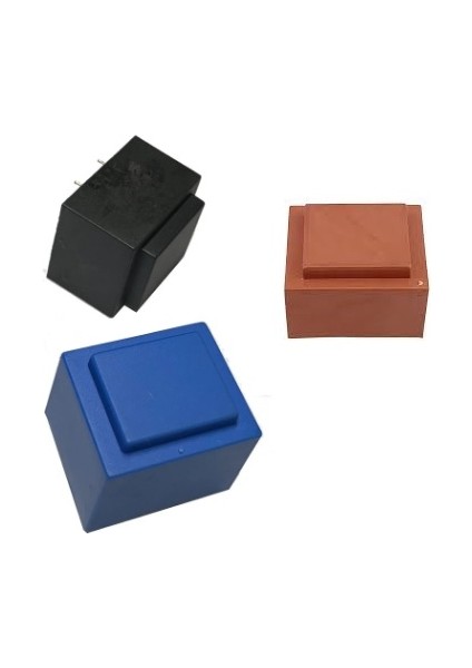 Kapalı Tip Pcb Trafo 220V Ac 12V 1.5VA 125MA 27X32X21MM - 5 Adet fiyatları