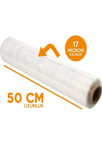 17 Micron 300 mt Palet Streç 6 Lı Koli modelleri
