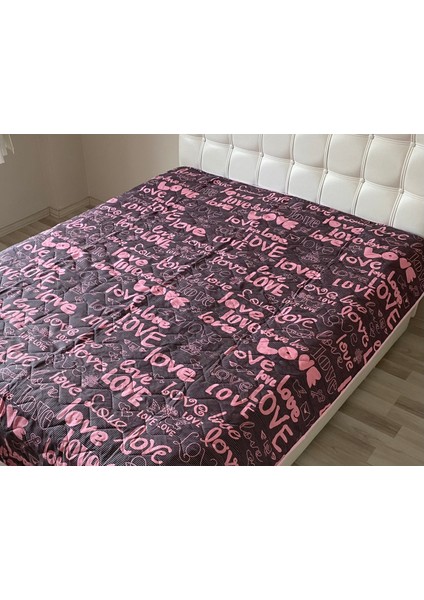 Kapitoneli Tek Kişilik Çok Amaçlı Örtü (Pike) - Çift Taraflı Kullanım 160 x 230 cm