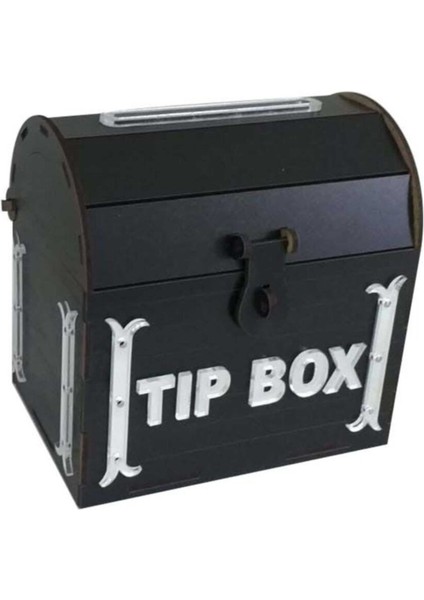 Dekoratif Ahşap Tip Box Hazine Sandığı Tipbox
