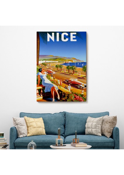 Nice Sahil Yolu Duvar TABLOSU-6440